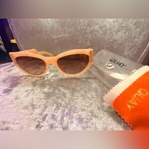 Quay Australia Peach Sunglasses